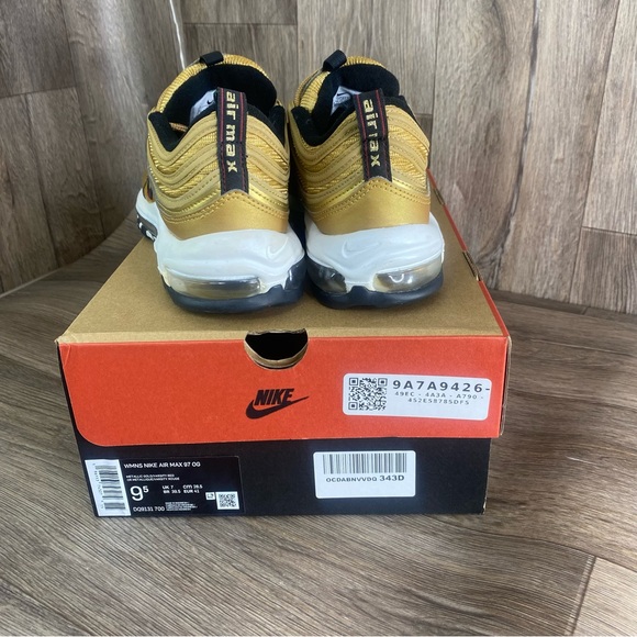 Nike Air Max 97 OG Golden Bullet Womens 9.5 Classic Authentic Comfortable NWT - Picture 7 of 9